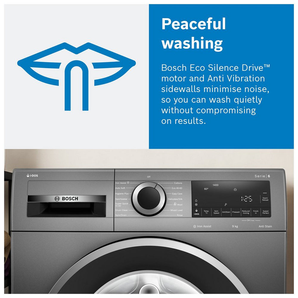 Bosch WGG254Z0GB Series 6 10kg 1400 Spin Washing Machine White - View 12