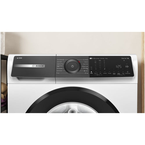 Bosch WGH254A0GB Series 6 1400 Spin 10kg Washing Machine White - A Rated - View 2