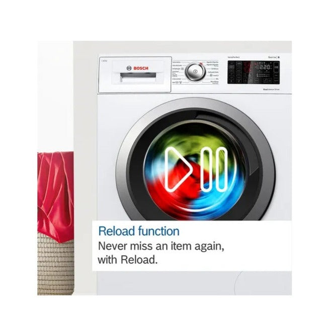 Bosch WIW28302GB Series 6 Integrated 8kg 1400 Spin Washing Machine White - View 2