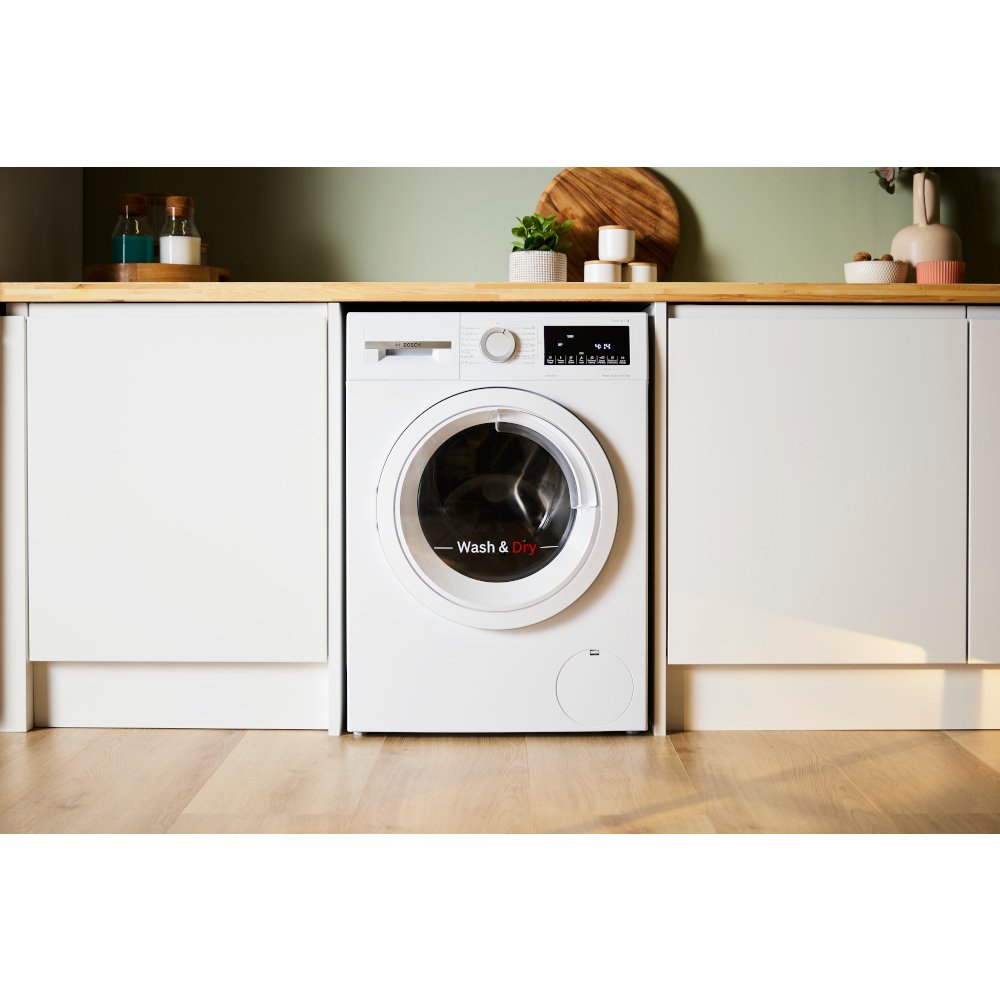 Bosch WNA144V9GB Series 4 Freestanding Washer Dryer 9+5kg 1400 Spin White - View 3