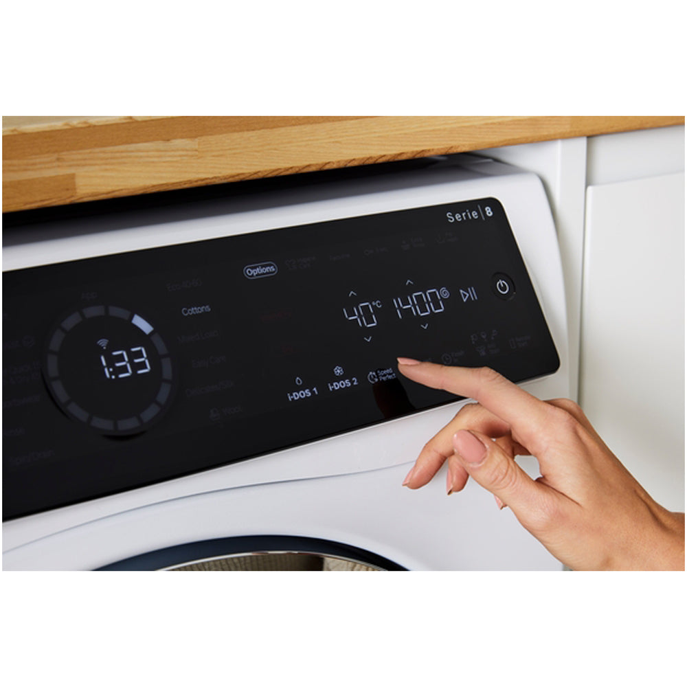 Bosch WNC25410GB Series 8 10.5+6kg Washer Dryer with 1400 Spin White - D Rated - View 22