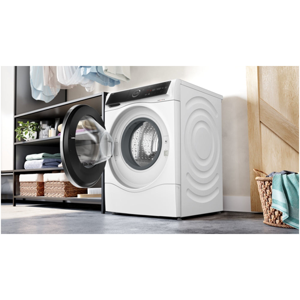Bosch WNC25410GB Series 8 10.5+6kg Washer Dryer with 1400 Spin White - D Rated - View 6