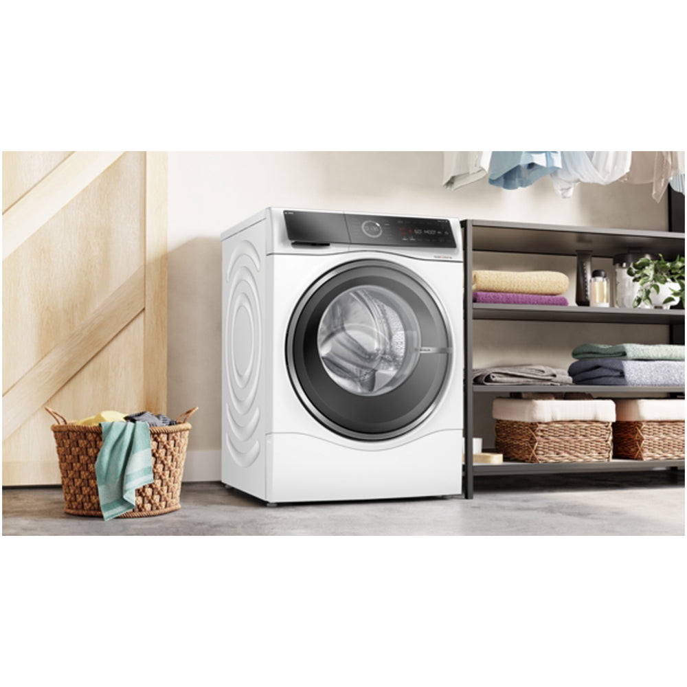 Bosch WNC25410GB Series 8 10.5+6kg Washer Dryer with 1400 Spin White - D Rated - View 7