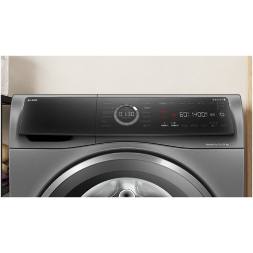 Bosch WNC254ARGB Series 8 10.5+6kg Washer Dryer with 1400 Spin Graphite - D Rated - View 2