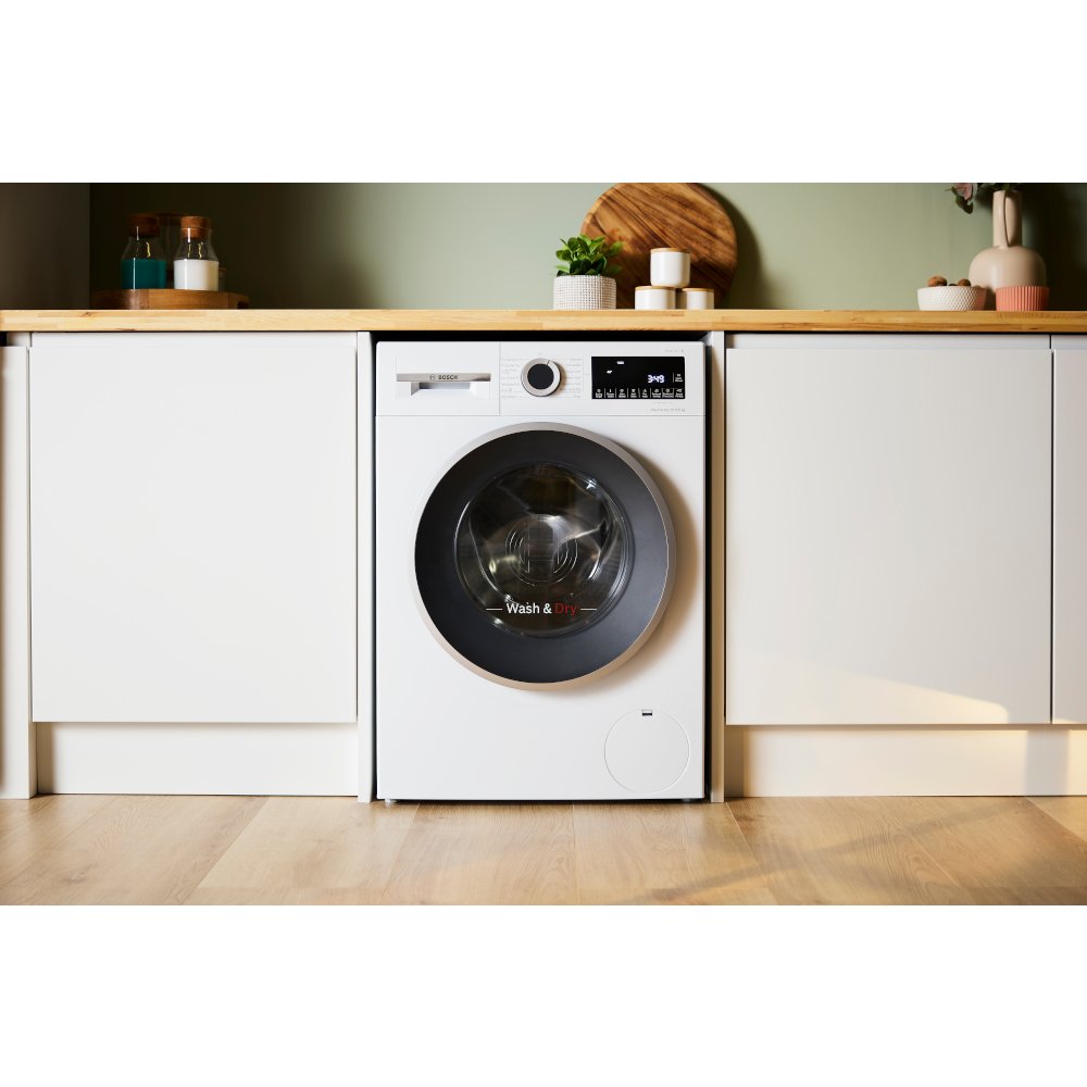 Bosch WNG25401GB Series 6 Freestanding Washer Dryer 10.5+6kg 1400 Spin White - View 6