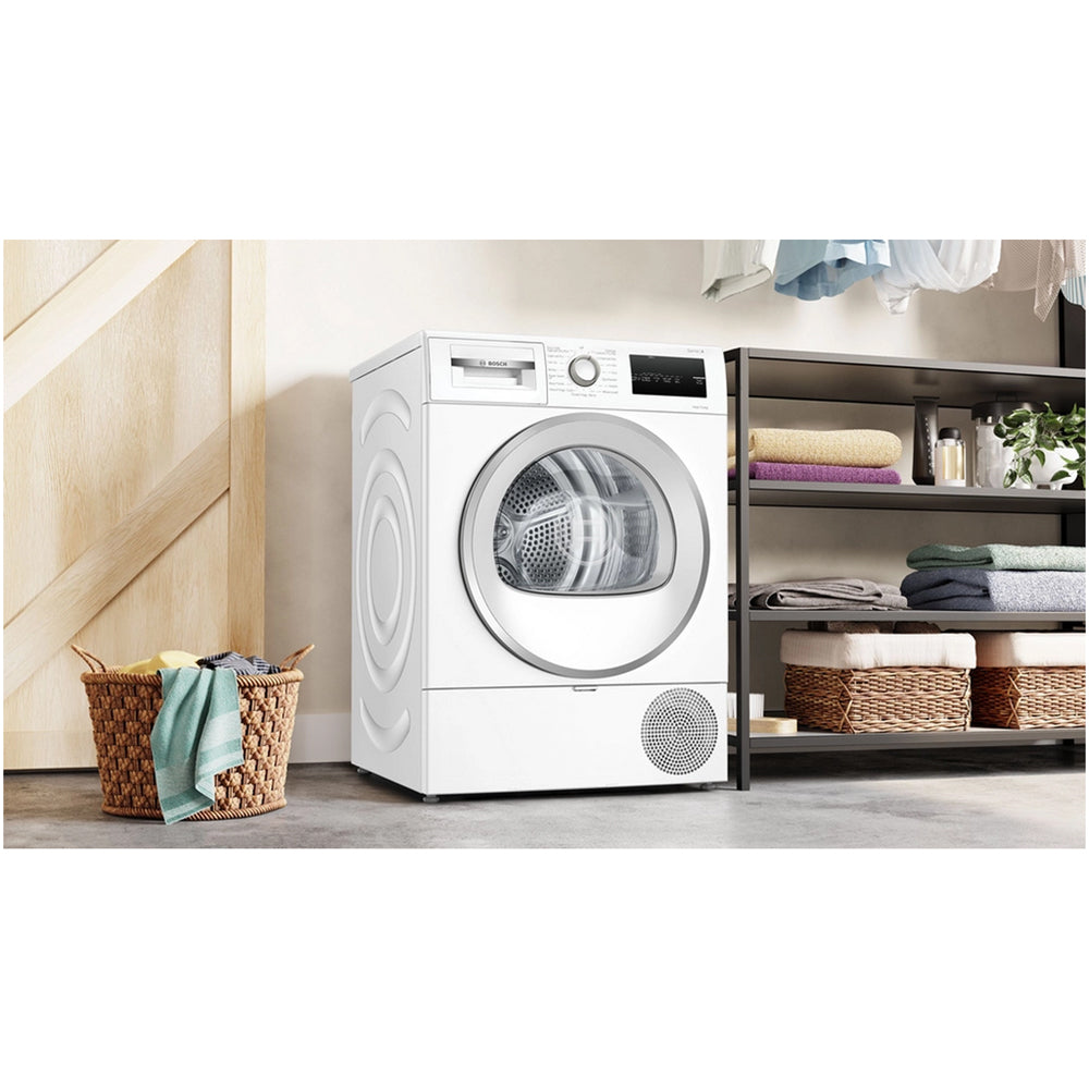Bosch WTH85224GB Series 4 8kg Heat Pump Tumble Dryer White - View 6