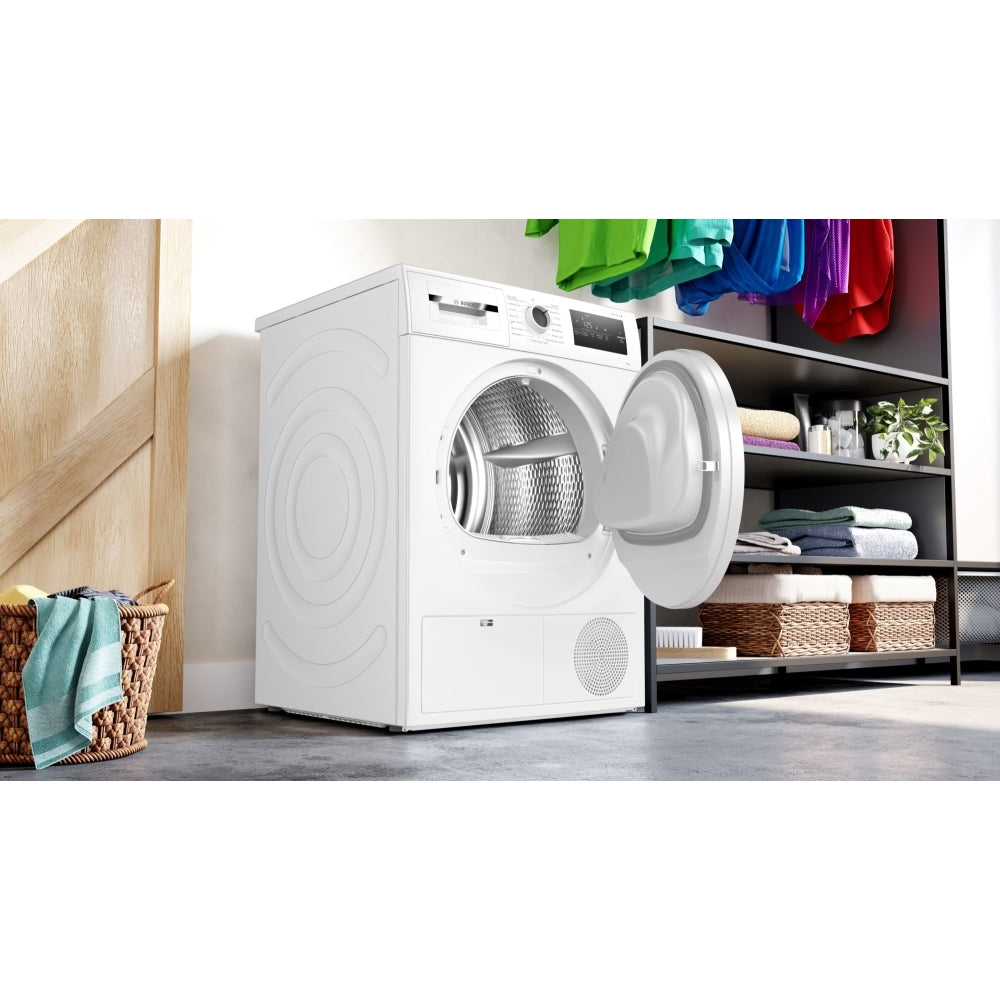 Bosch WTN83202GB Series 4 8Kg Condenser Tumble Dryer White - View 6