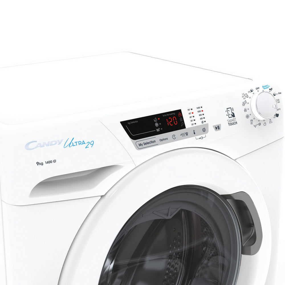 Candy HCU1492DE1-80 9kg 1400 Spin Washing Machine White - View 3