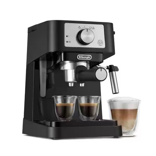 Delonghi EC260.BK Stilosa Traditional Barista Pump Manual Espresso Coffee Machine Black - View 2