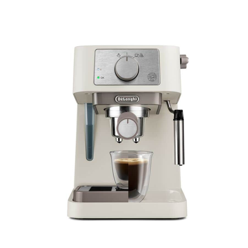 Delonghi EC260.CR Stilosa Traditional Barista Pump Manual Espresso Coffee Machine Cream - View 2