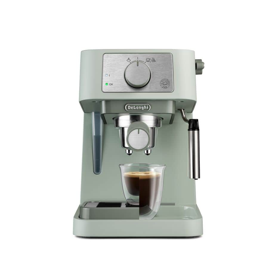 Delonghi EC260.GR Stilosa Traditional Barista Pump Manual Espresso Coffee Machine Green - View 2