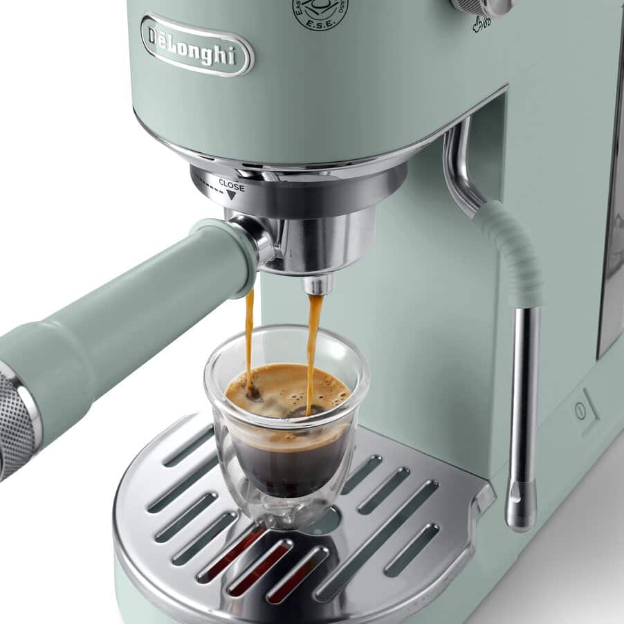 Delonghi EC890.GR Dedica Duo with Advanced Milk Steam Wand Manual Espresso Machine Green - View 5