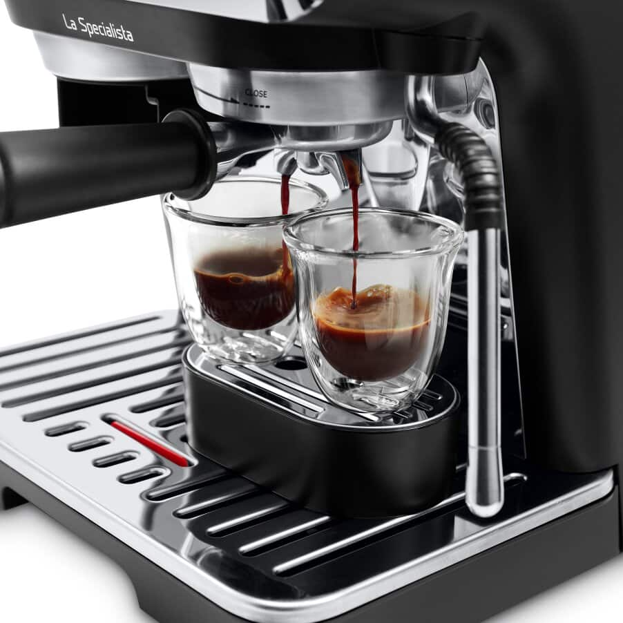 Delonghi EC9155.MB La Specialista Arte Compact Manual Bean to Cup Espresso Coffee Machine Black - View 3