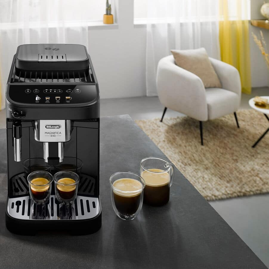 DeLonghi ECAM290.21.B Magnifica Evo Bean to Cup Automatic Coffee Machine Black - View 7
