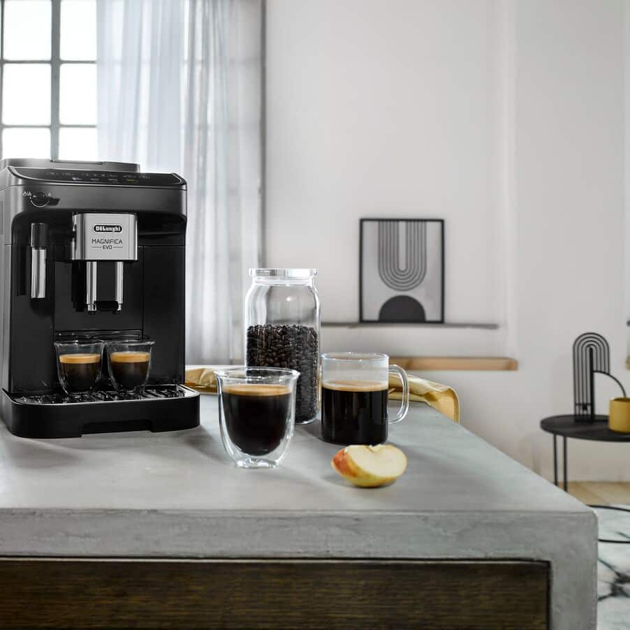 DeLonghi ECAM290.21.B Magnifica Evo Bean to Cup Automatic Coffee Machine Black - View 6