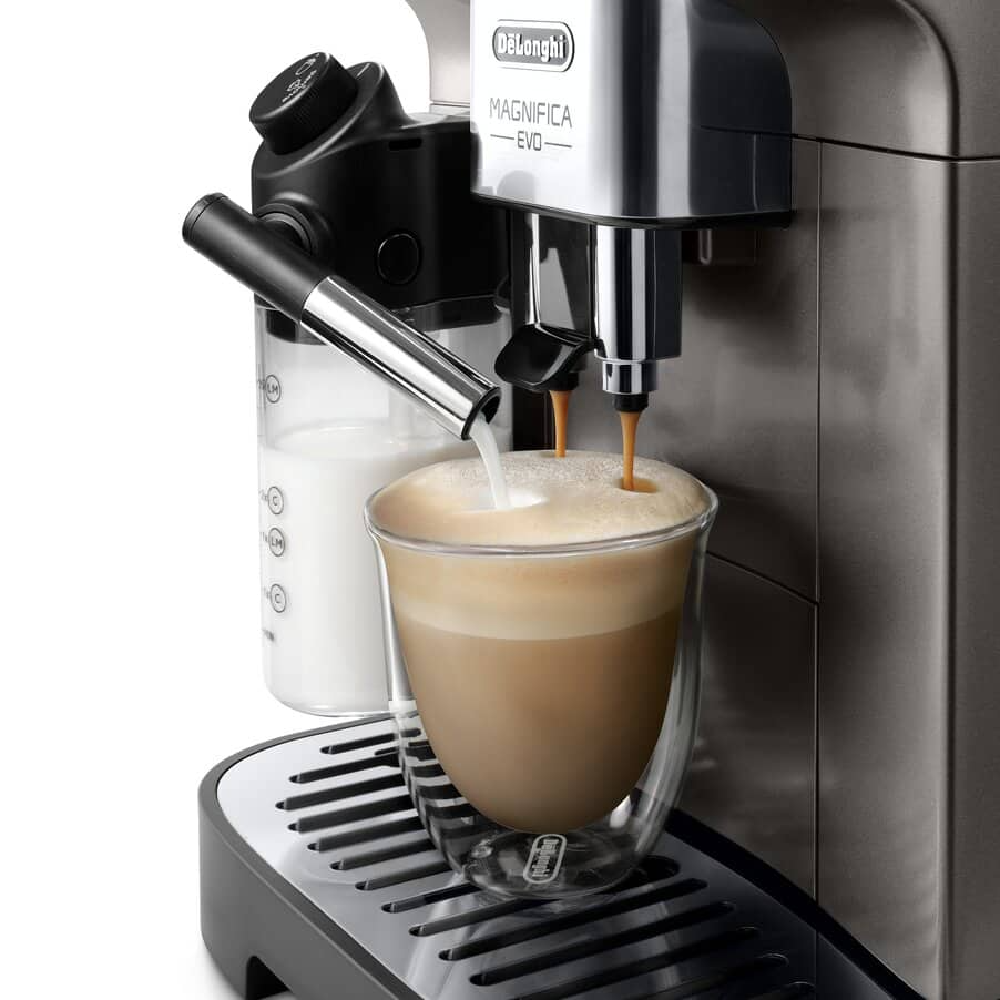 DeLonghi ECAM290.83.TB Magnifica Evo Bean to Cup Automatic Coffee Machine Titanium Black - View 4