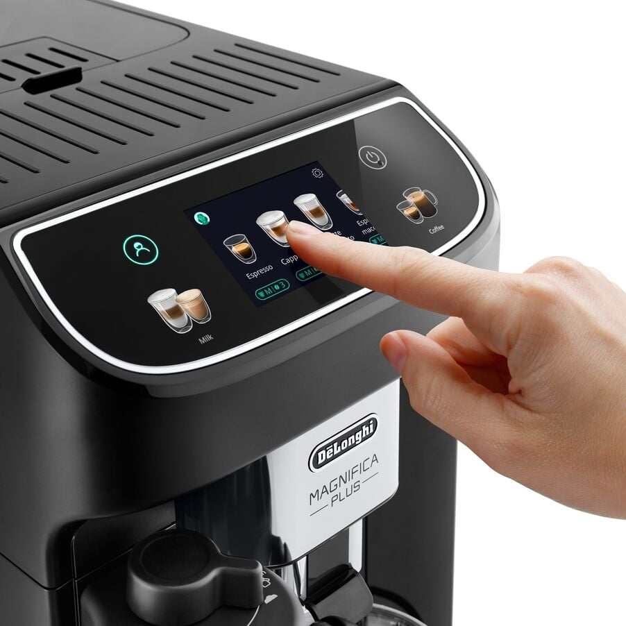 DeLonghi ECAM320.60.B Magnifica Plus Bean to Cup Automatic Coffee Machine Black - View 2