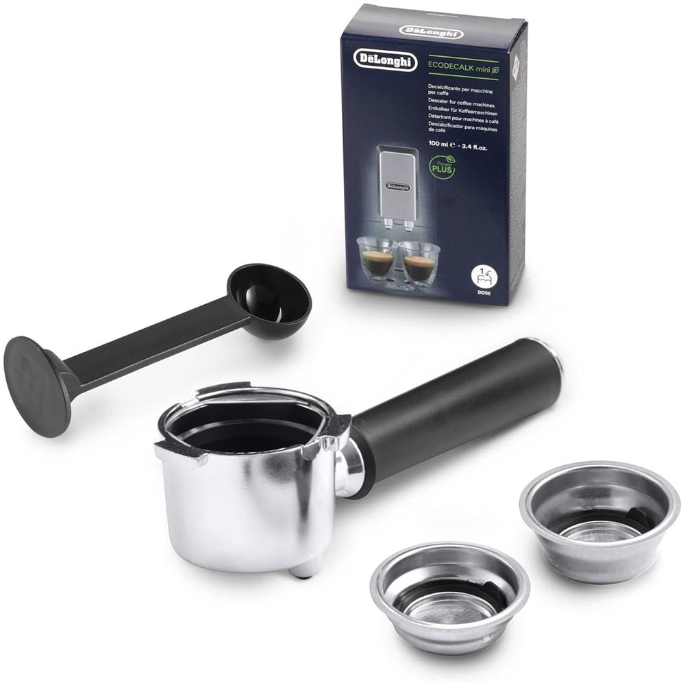 DeLonghi ECP35.31 Compact Manual Espresso Pump Coffee Machine Black and Silver - View 5