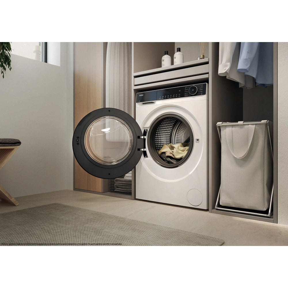 Haier HW90-BP14357TU1 9kg 1400 Spin Front Load Washing Machine White - A Rated - View 9