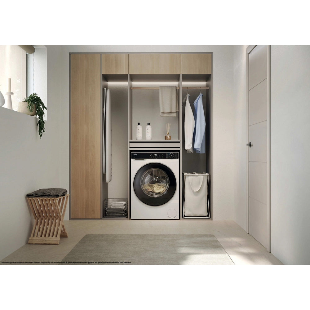 Haier HW90-BP14357TU1 9kg 1400 Spin Front Load Washing Machine White - A Rated - View 10