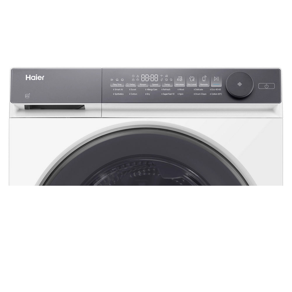 Haier HWD80BP14367TU 8+5kg 1400 Spin Freestanding Washer Dryer White - A Rated - View 6