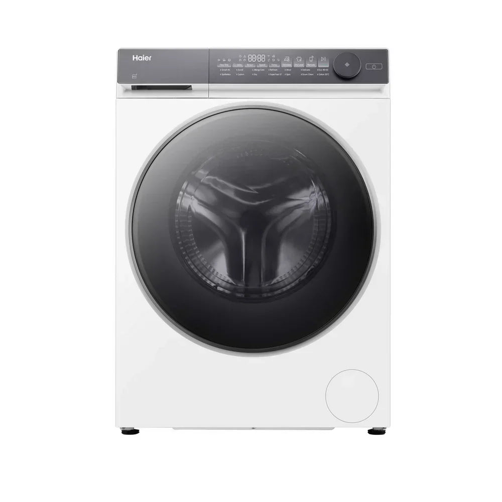 Haier HWD80BP14367TU 8+5kg 1400 Spin Freestanding Washer Dryer White - A Rated - View 3
