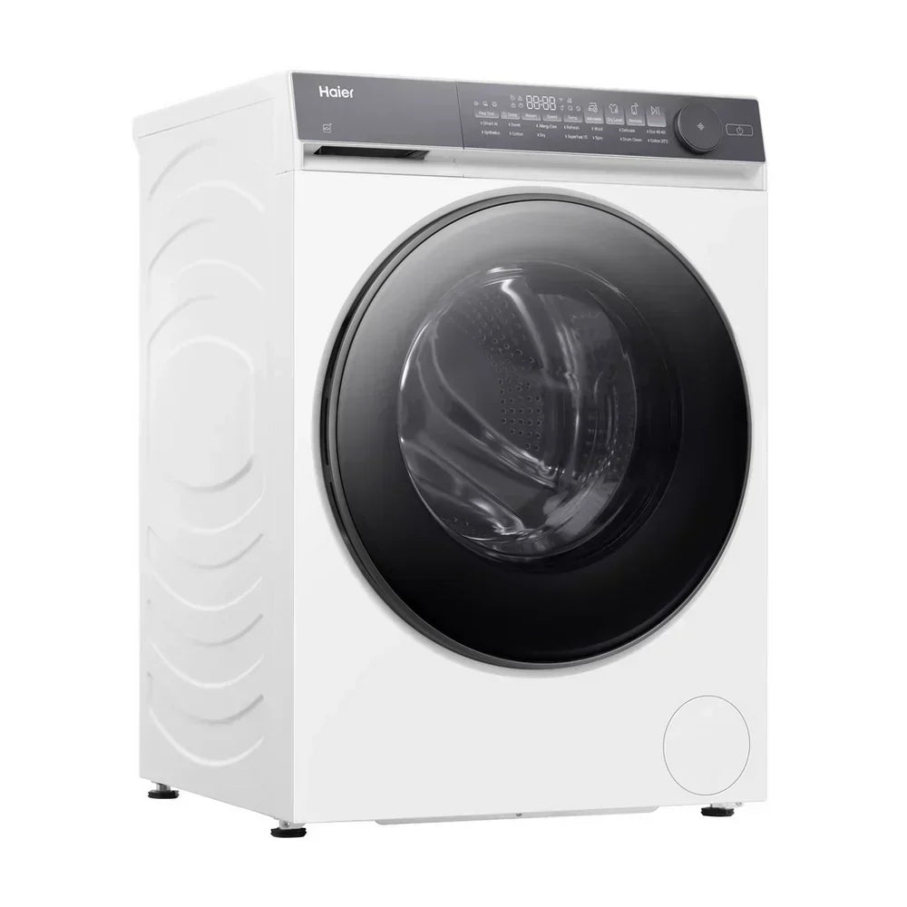 Haier HWD80BP14367TU 8+5kg 1400 Spin Freestanding Washer Dryer White - A Rated - View 2
