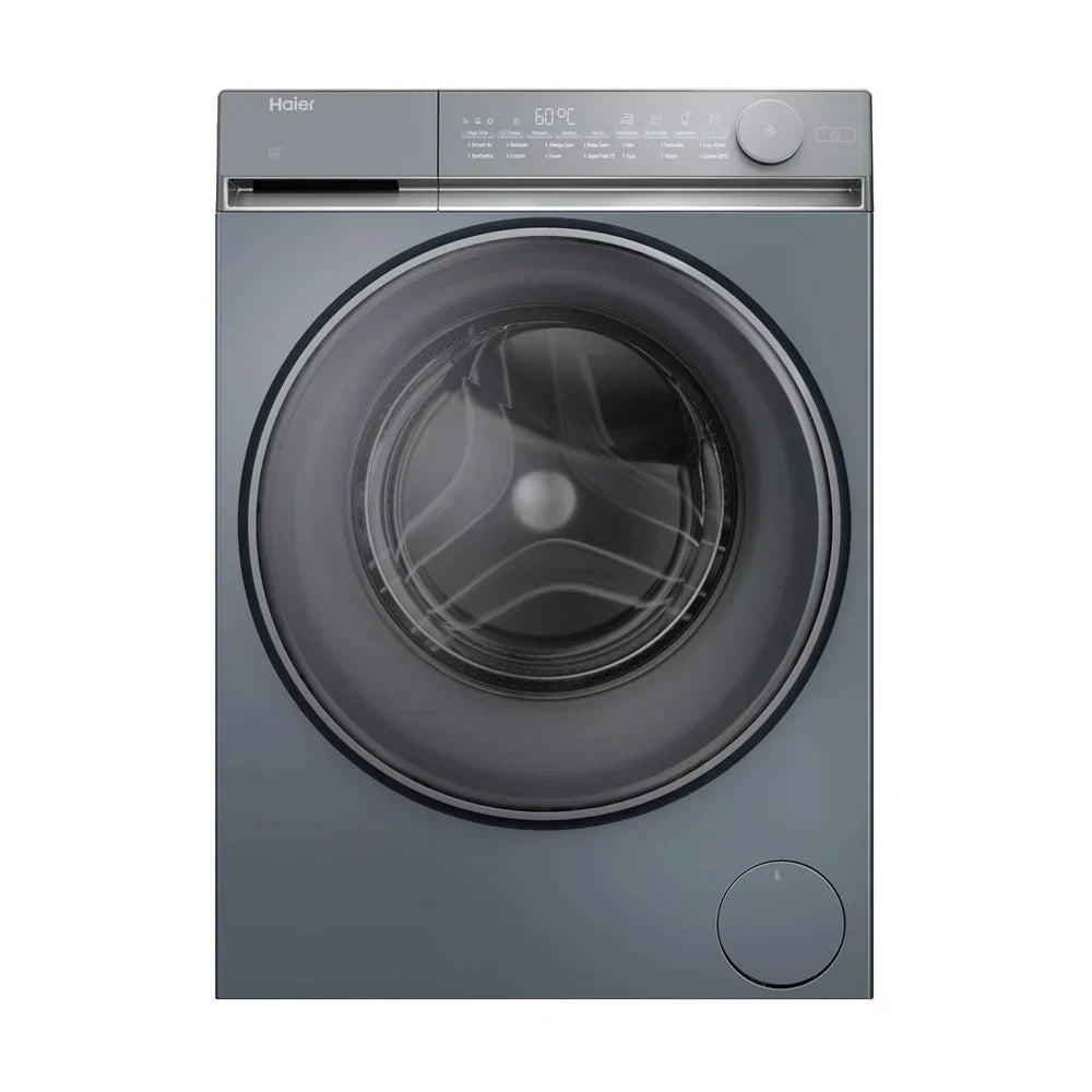 Haier X7 HW100-B14367GUUK 10kg 1400 Spin WiFi Connected Washing Machine Graphite - A Rated