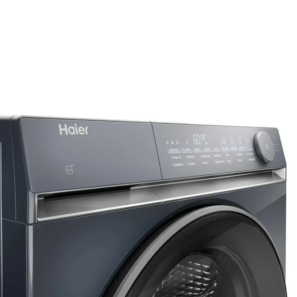 Haier X7 HW100-B14367GUUK 10kg 1400 Spin WiFi Connected Washing Machine Graphite - A Rated - View 5