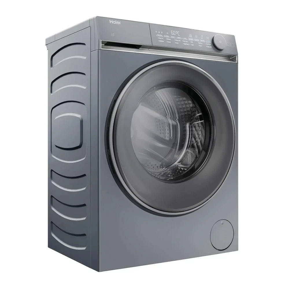 Haier X7 HW100-B14367GUUK 10kg 1400 Spin WiFi Connected Washing Machine Graphite - A Rated - View 3