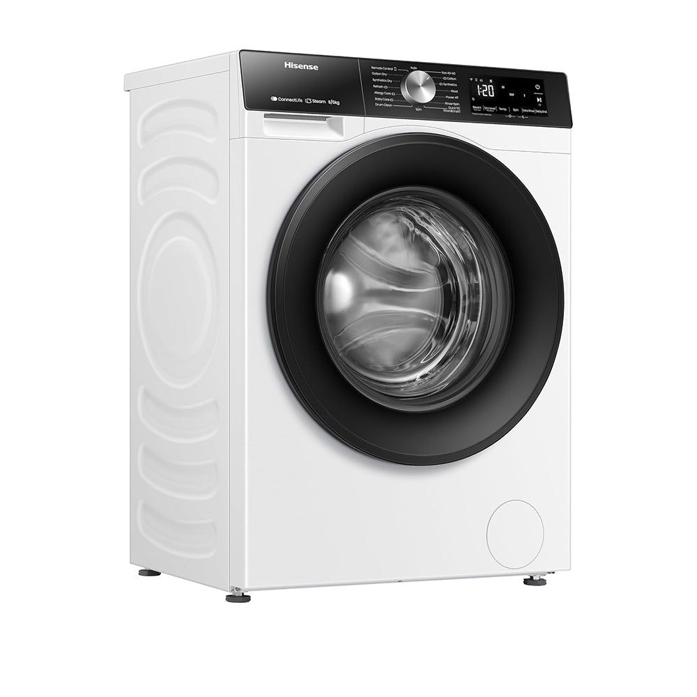Hisense WD3S8043BW3 3S Series 8+5kg 1400 Spin WiFi-enabled Washer Dryer White - View 14
