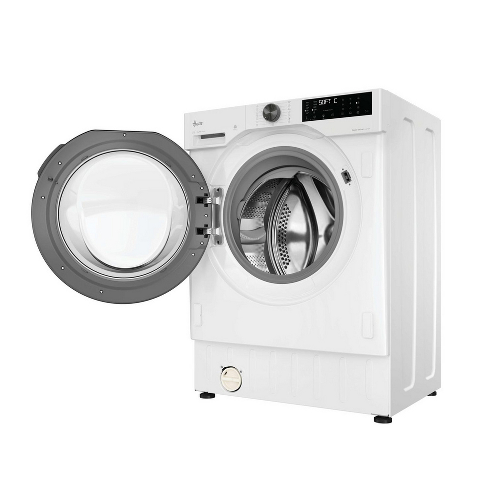 Hoover BH4S69M6DR9J-80 9kg 1600 Spin Built in Washing Machine White & Anthracite - View 3