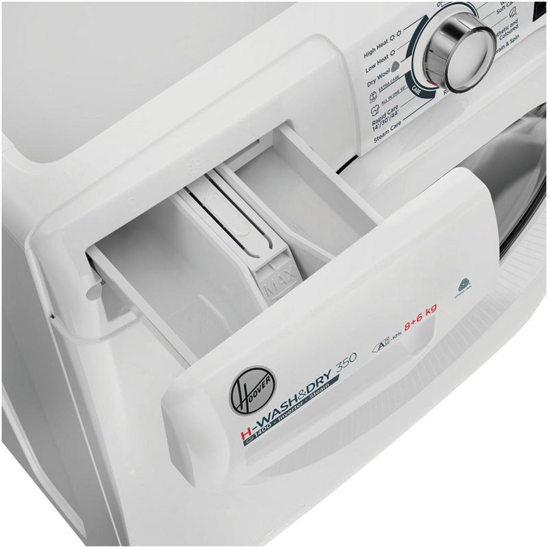 Hoover H3DPS4866TAM6 8+6kg 1400 Spin Washer Dryer White - View 8