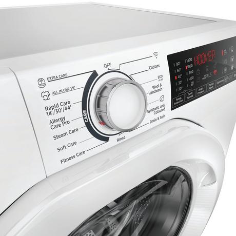 Hoover H3WPS4106TM6 10kg 1400 Spin Washing Machine White - View 3