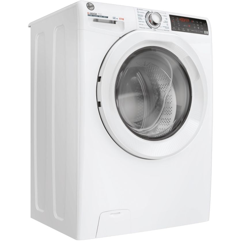 Hoover H3WPS486TAM6-80 8kg 1400 Spin Freestanding Washing Machine White A Rated - View 3