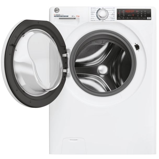 Hoover H3WPS486TAM6-80 8kg 1400 Spin Freestanding Washing Machine White A Rated - View 2
