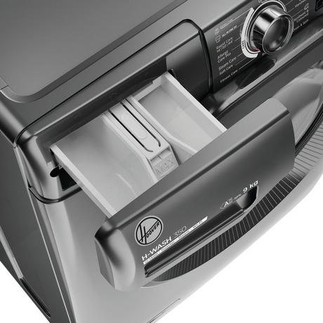 Hoover H3WPS496TMRR6 9kg 1400 Spin Washing Machine Graphite - View 4
