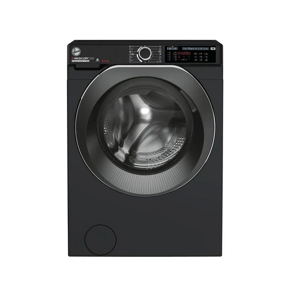 Hoover HD496AMBCB 1-80 H-WASH 500 WiFi Connected 9+6kg 1400 Spin Washer Dryer Black