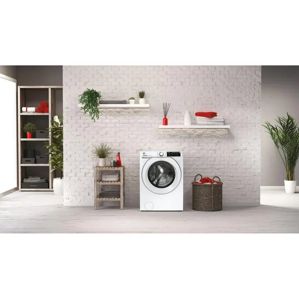Hoover HD496AMC 1-80 H-WASH 500 WiFi Connected 9+6kg 1400 Spin Washer Dryer White - View 6