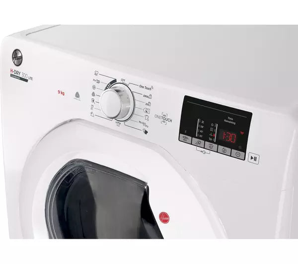 Hoover HLEC8DG 8KG Condenser Tumble Dryer White - View 4