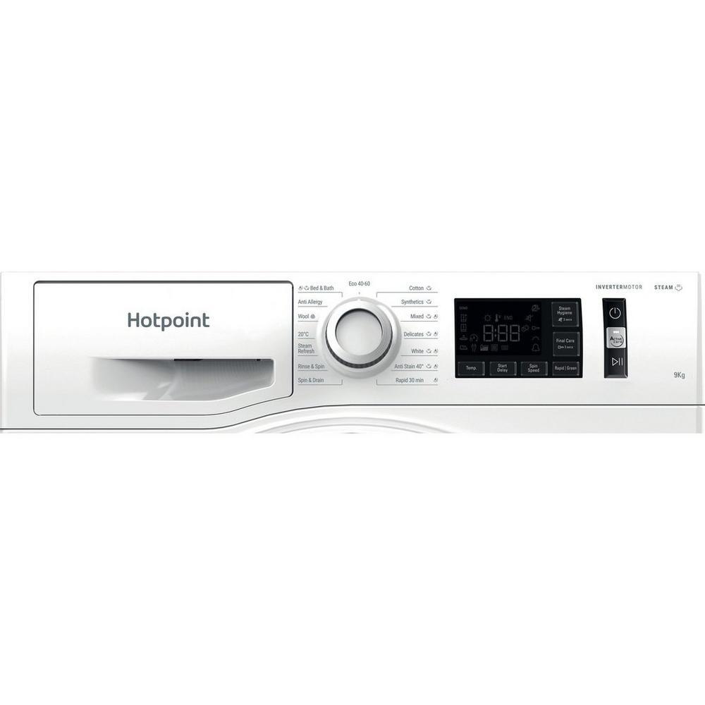 Hotpoint NM11948WSAUK 9kg 1400 Spin Washing Machine White - View 6