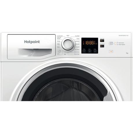 Hotpoint NSWE7469WSUK 7kg 1400 Spin Washing Machine White - View 2