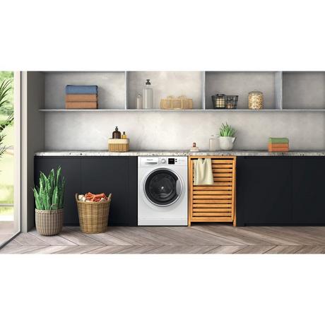 Hotpoint NSWE7469WSUK 7kg 1400 Spin Washing Machine White - View 4