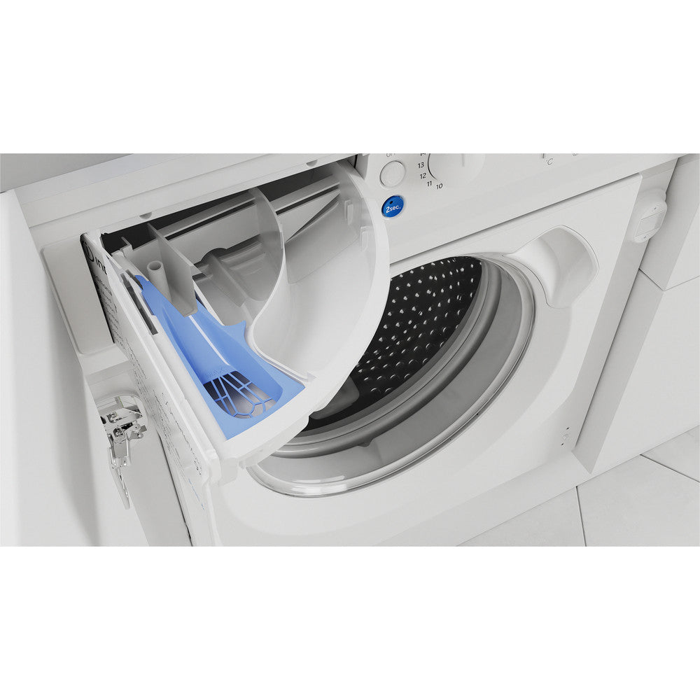 Indesit BIWDIL861485 8 kg Integrated Washer Dryer White - View 13
