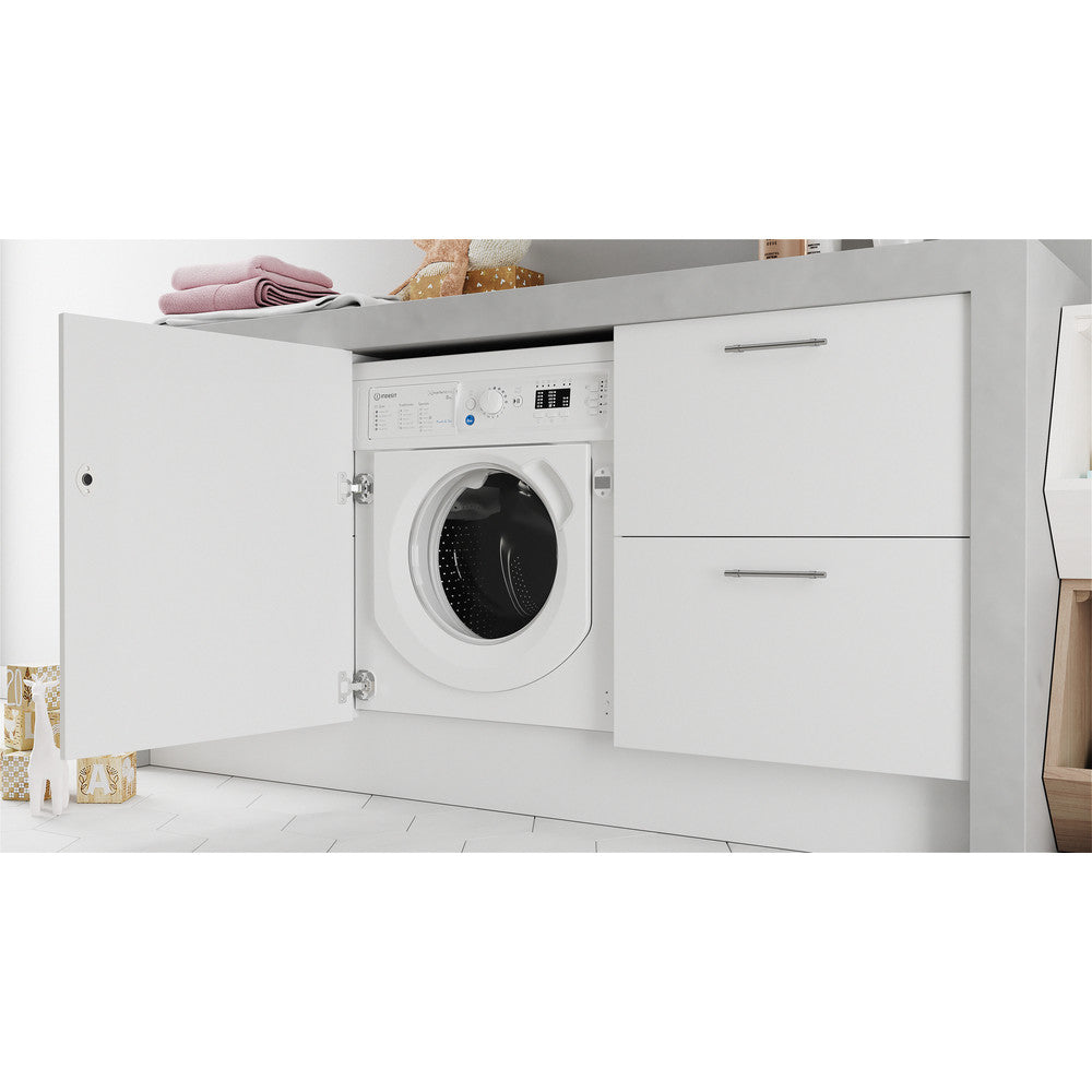 Indesit BIWMIL81485 8kg Built In Washing Machine - View 5