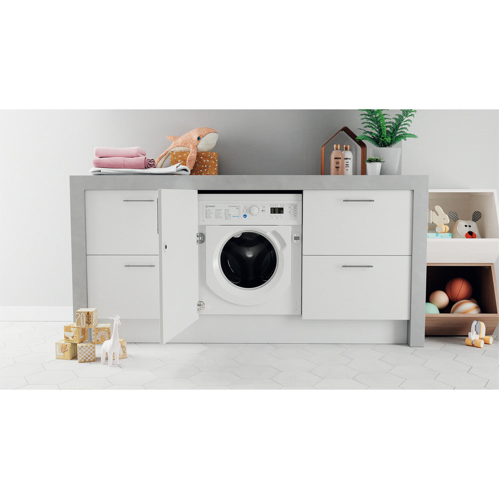 Indesit BIWMIL81485 8kg Built In Washing Machine - View 9