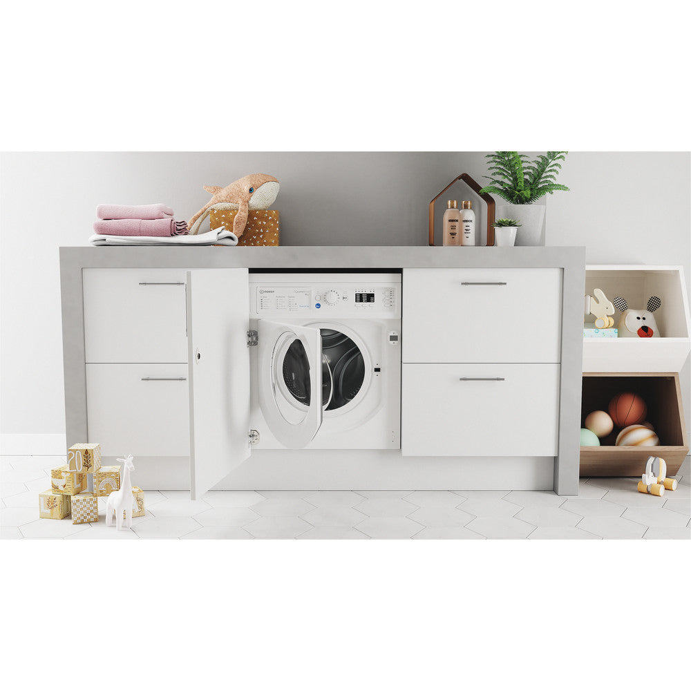 Indesit BIWMIL81485 8kg Built In Washing Machine - View 12