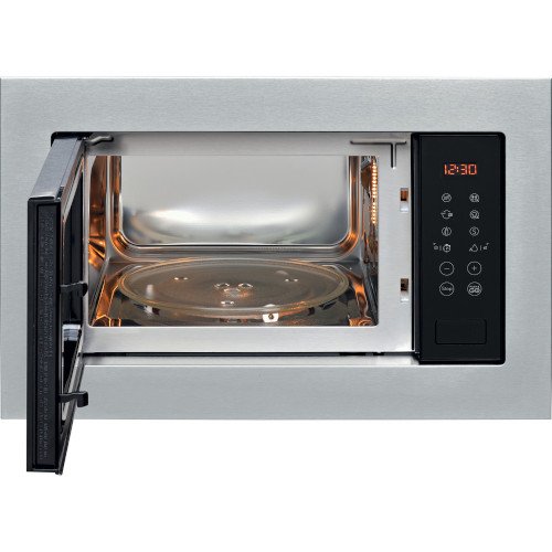 Indesit MWI125GX Built-In Microwave Stainless Steel - View 4
