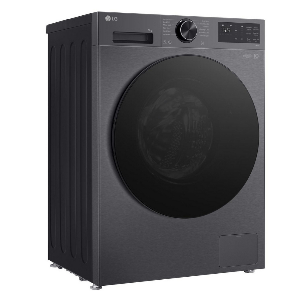 LG F2X50S9TBB 9kg 1200 Spin AI Direct Drive Freestanding Washing Machine Black - View 6