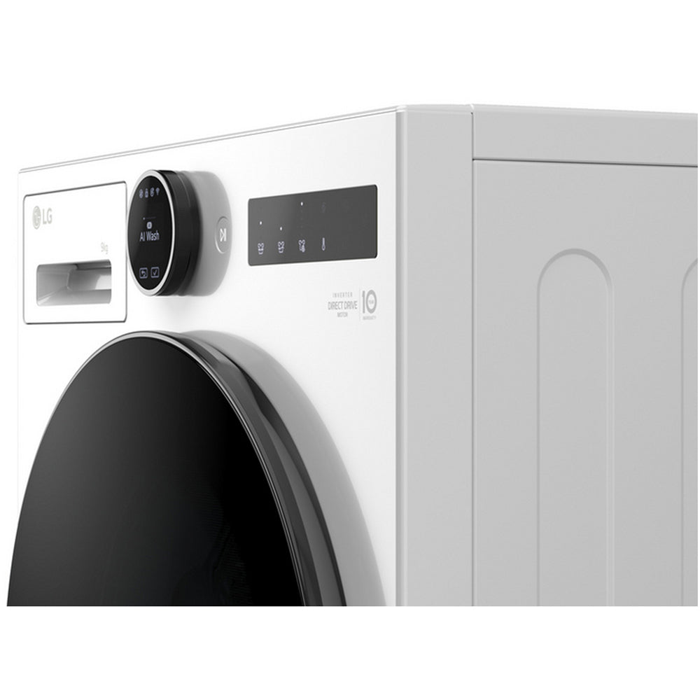 LG F4X7009TWB 9kg 1400 Spin AI Direct Drive Freestanding Washing Machine White - View 11